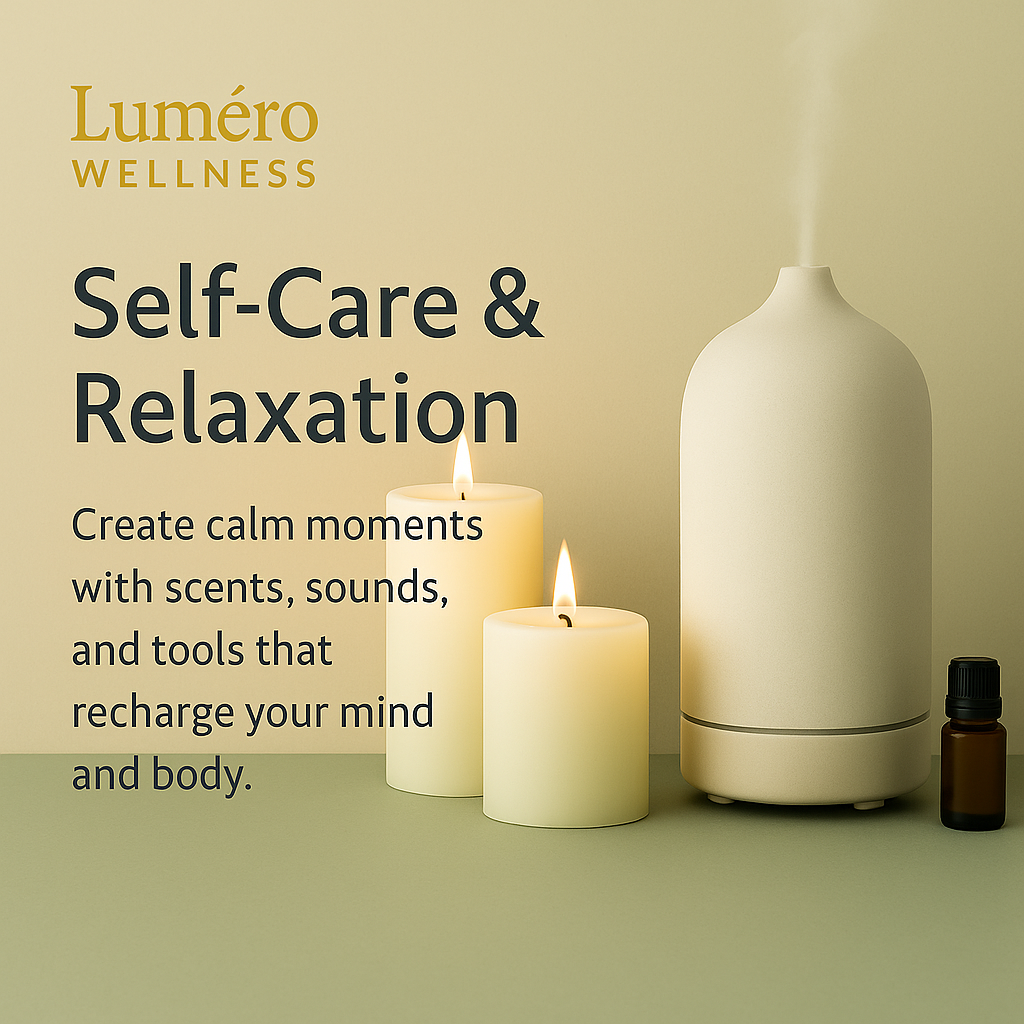 Unwind and recharge with essentials Self Care & Relaxation
