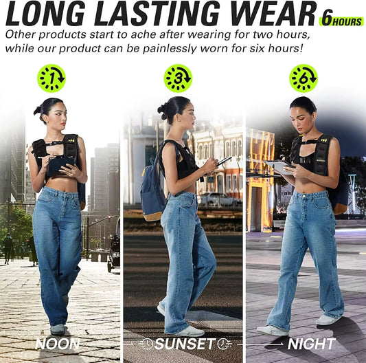 Weighted Vest for Women Men 10Lb/15Lb/20Lb/25Lb/30Lb/35Lb/40Lb Weight Vest with Ironsand for Strength Training Running Walking W