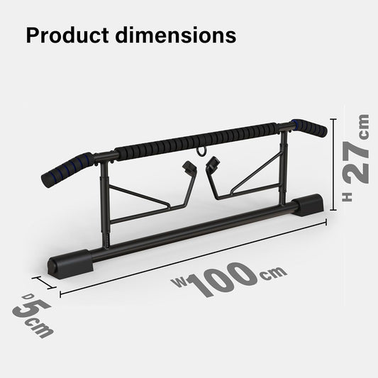 Door Frame Pull up Bar Doorway Fitness Chin-Up Home Gym Exercise Strength Train