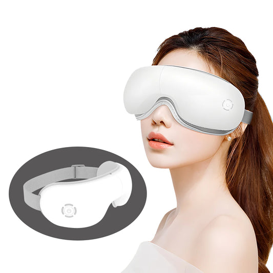 Eye Care Device for Eye Strain Relief Dry Eye Improve Sleep Eye Massager with Heat for Migraines Eye Mask with Bluetooth Airbag