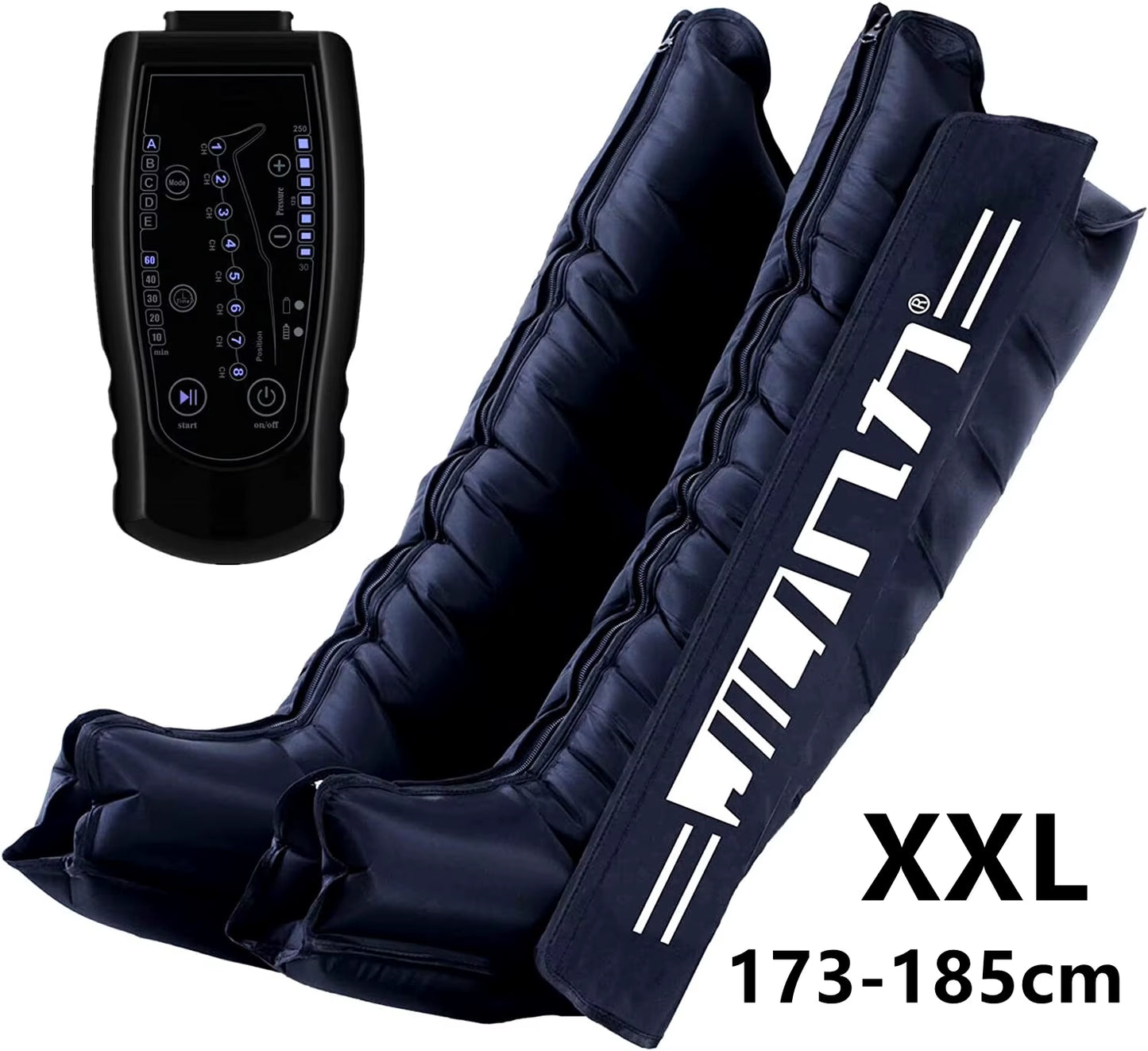 Pressotherapy Air Compression Foot Muscle Massager Leg Recovery Boots Lymphatic Drainage Machine Relax Physiotherapy 8 Chamber