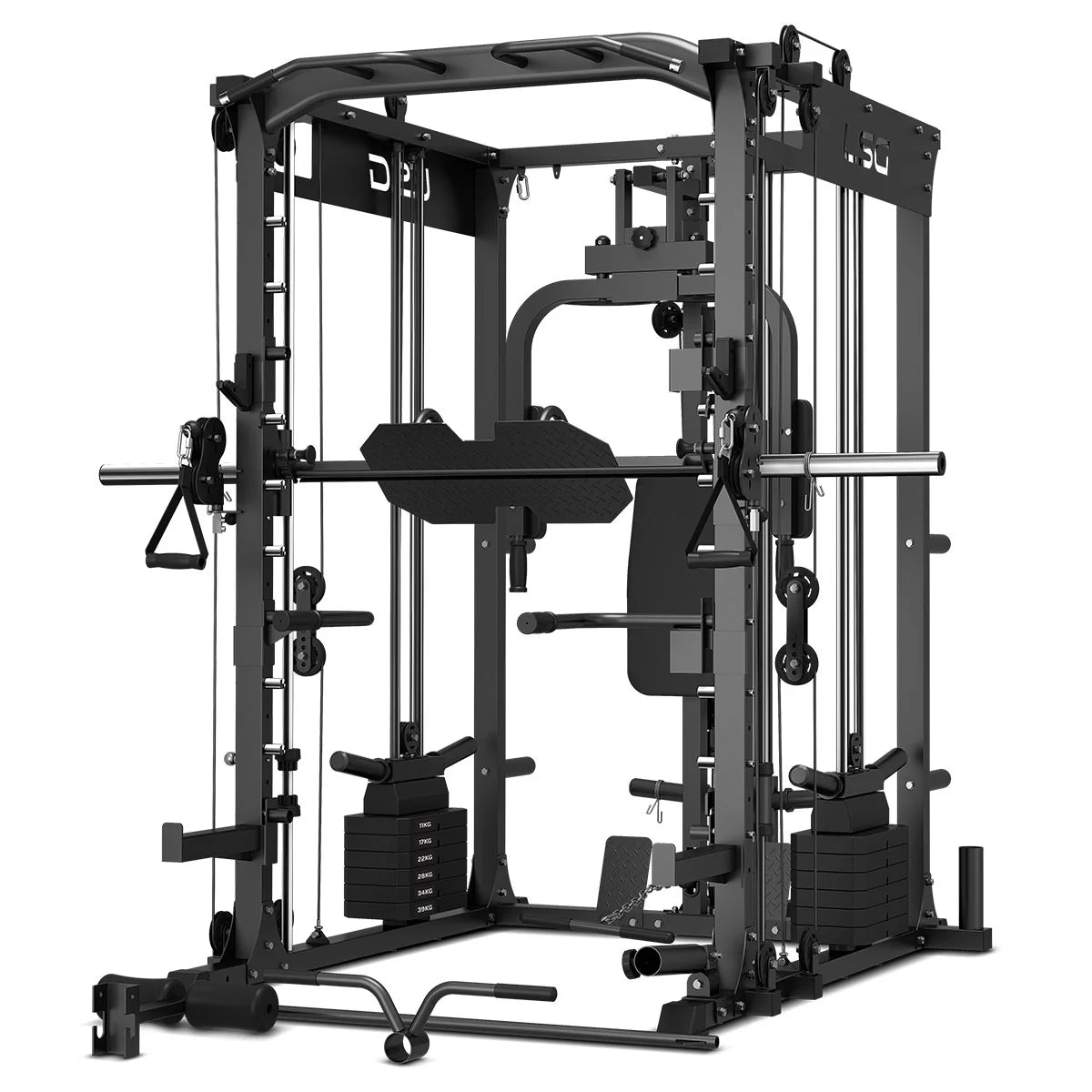 GRK200 10-In-1 Home Gym Station, Power Rack, Smith Machine and Cable Crossover