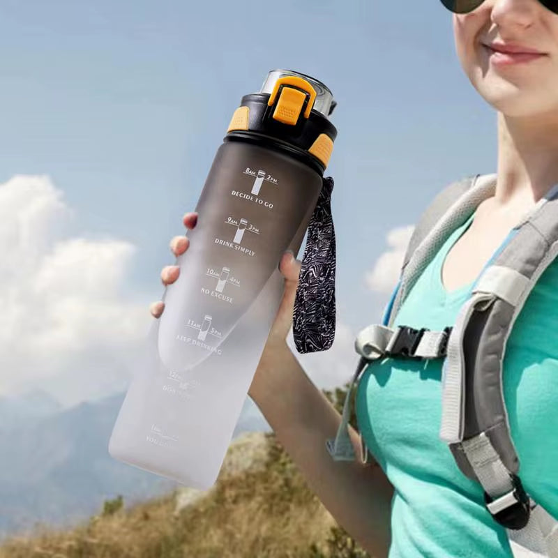 Sports Water Bottle Drinking Water Jugs 1000Ml Large Capacity Travel Water Bottle Sport Drinking Bottle for School Running