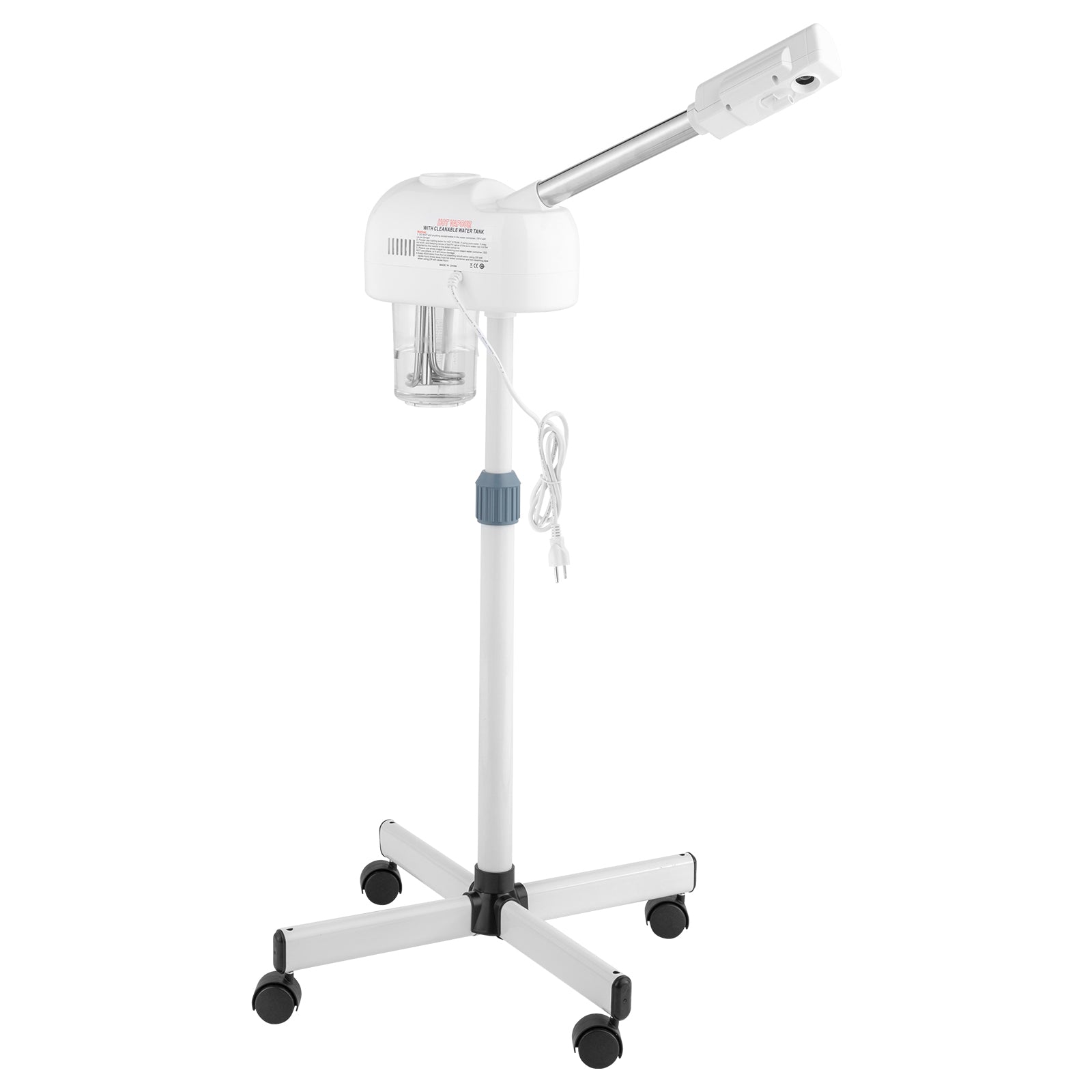 ABS Shell PC Water Cup Cross Iron Pin with 3X Magnifying Glass White Spray Machine