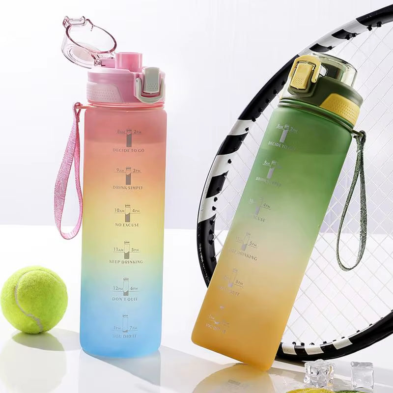 Sports Water Bottle Drinking Water Jugs 1000Ml Large Capacity Travel Water Bottle Sport Drinking Bottle for School Running