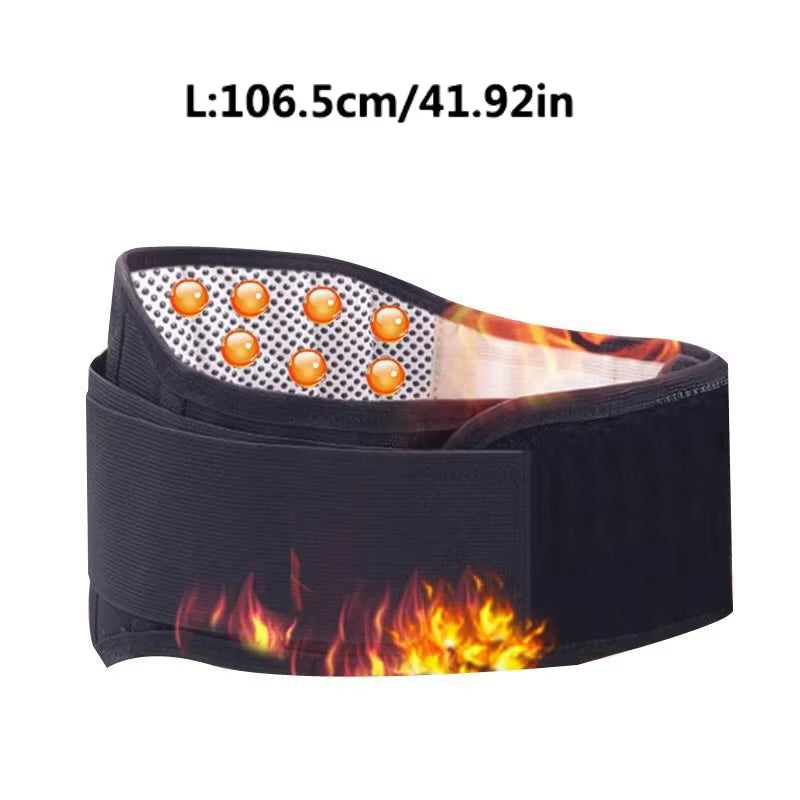 Self-Heating Magnetic Back and Waist Massager Support Belt Therapy Lumbar Waist Support Belt Gym Sports Back Relieve Waist Pain