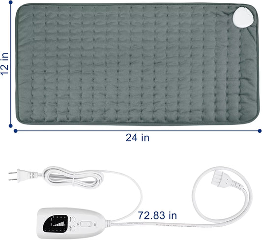 Electric Heating Pad for Pain Relief, Heating Pads for Back, Neck, Abdomen Auto Shut off Heating Pad for Knee,Shoulder,Legs,Etc.