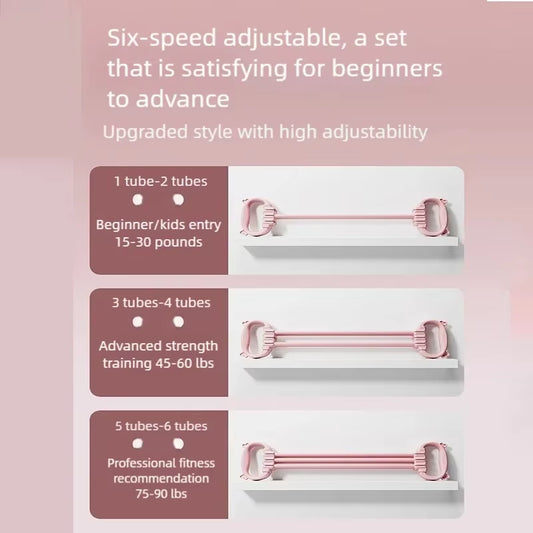 Stretch Strap Yoga 6 Ropes Adjusted Tensioner Yoga Tool Open Back Practice Shoulder Yoga Stretching Belt Elastic Stretch Band