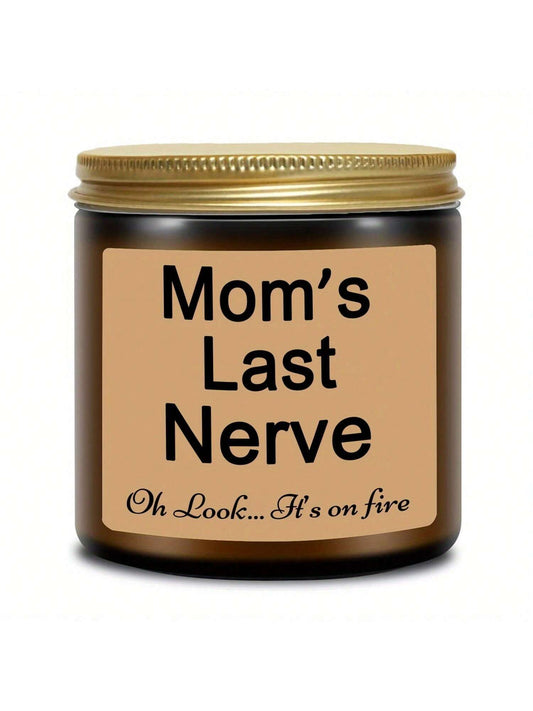 1Pc Scented Candles,Aromatherapy Glass Jar Candles,Gifts for Mom from Daughter or Son Funny Unique Mother Gift for Christmas Birthday Mother'S Day ,Home Decor, Room Decor,Weddings Decor, Tabletop Decor, Aromatherapy Gift