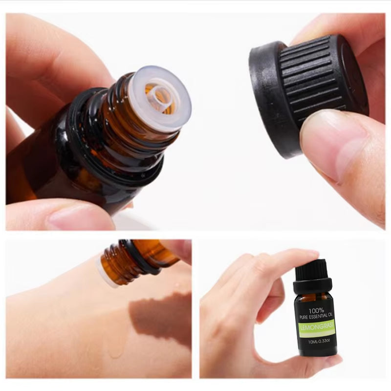 Pure Aromatherapy Essential Oils Set Diffuser Essential Oil Organic Essential Oil Pure (10Ml)