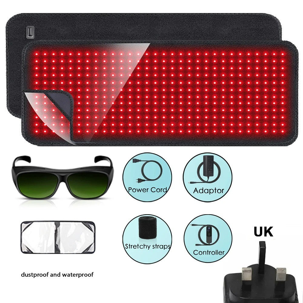 660Nm 850Nm LED Red Light Therapy Yoga Mat Health Relaxation Whole Body Infrared