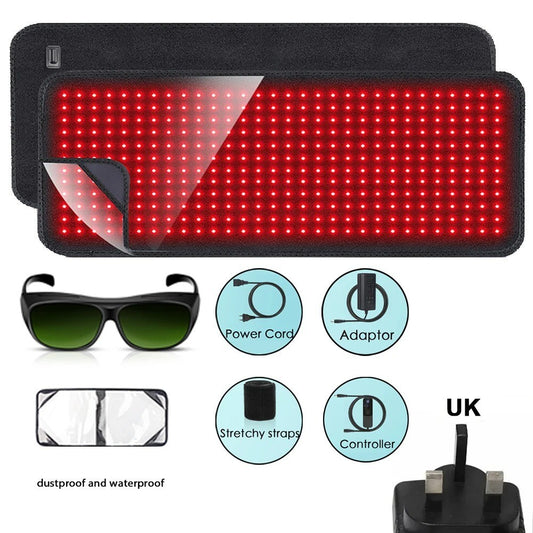 660Nm 850Nm LED Red Light Therapy Yoga Mat Health Relaxation Whole Body Infrared