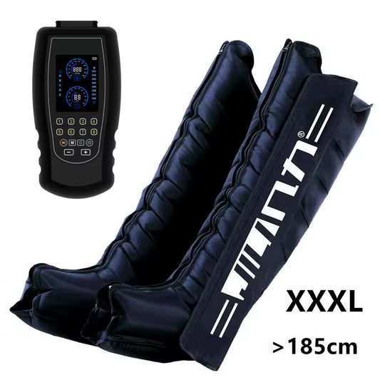 Pressotherapy Air Compression Foot Muscle Massager Leg Recovery Boots Lymphatic Drainage Machine Relax Physiotherapy 8 Chamber