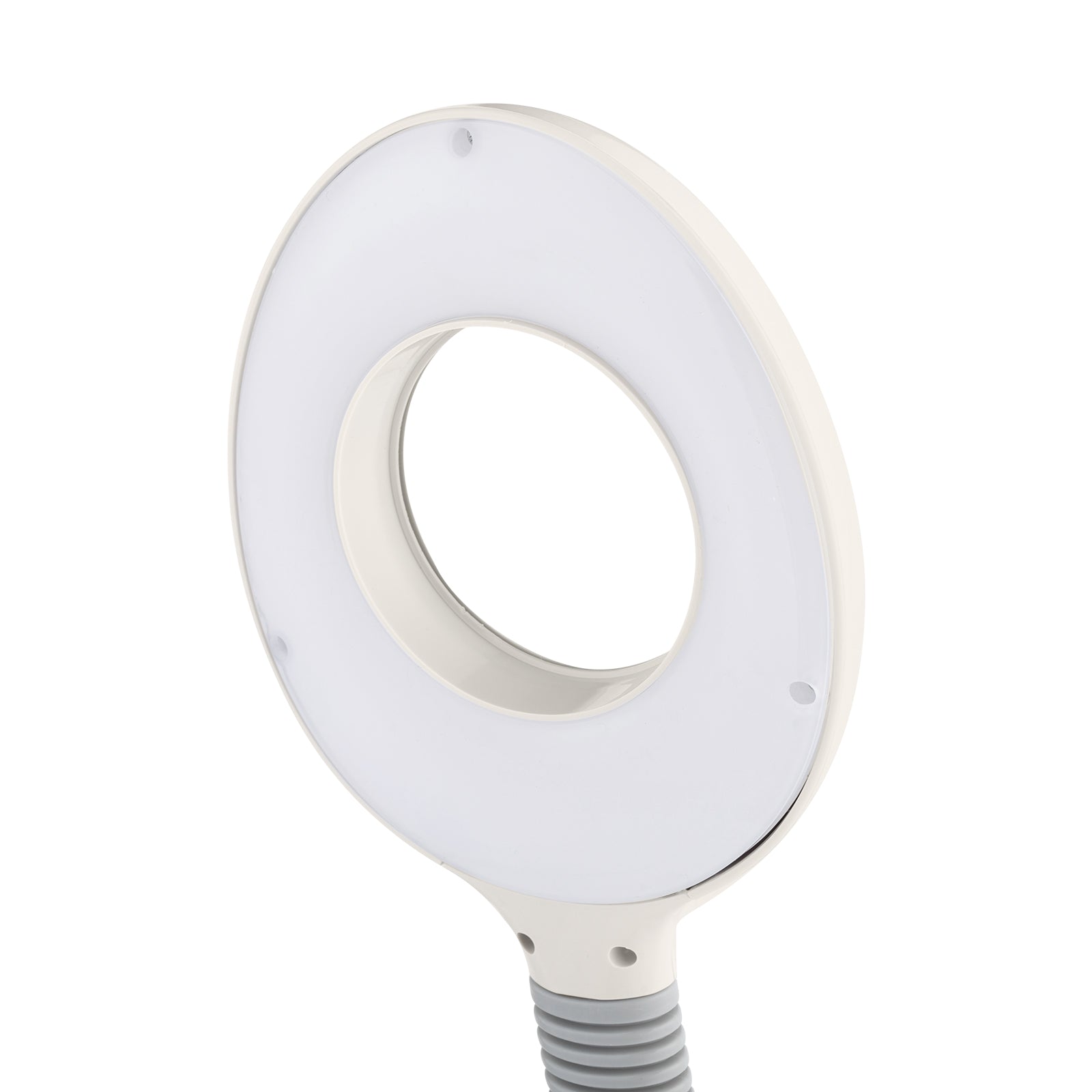 ABS Shell PC Water Cup Cross Iron Pin with 3X Magnifying Glass White Spray Machine