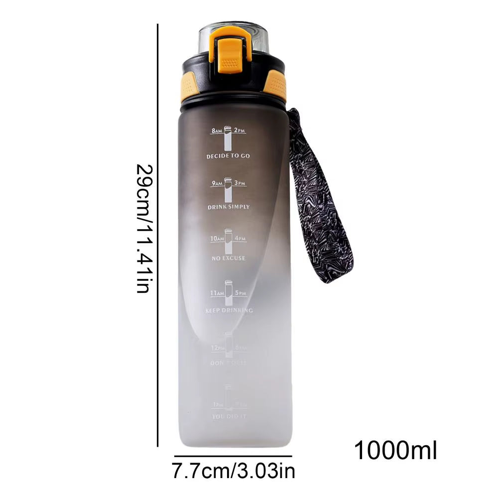 Sports Water Bottle Drinking Water Jugs 1000Ml Large Capacity Travel Water Bottle Sport Drinking Bottle for School Running