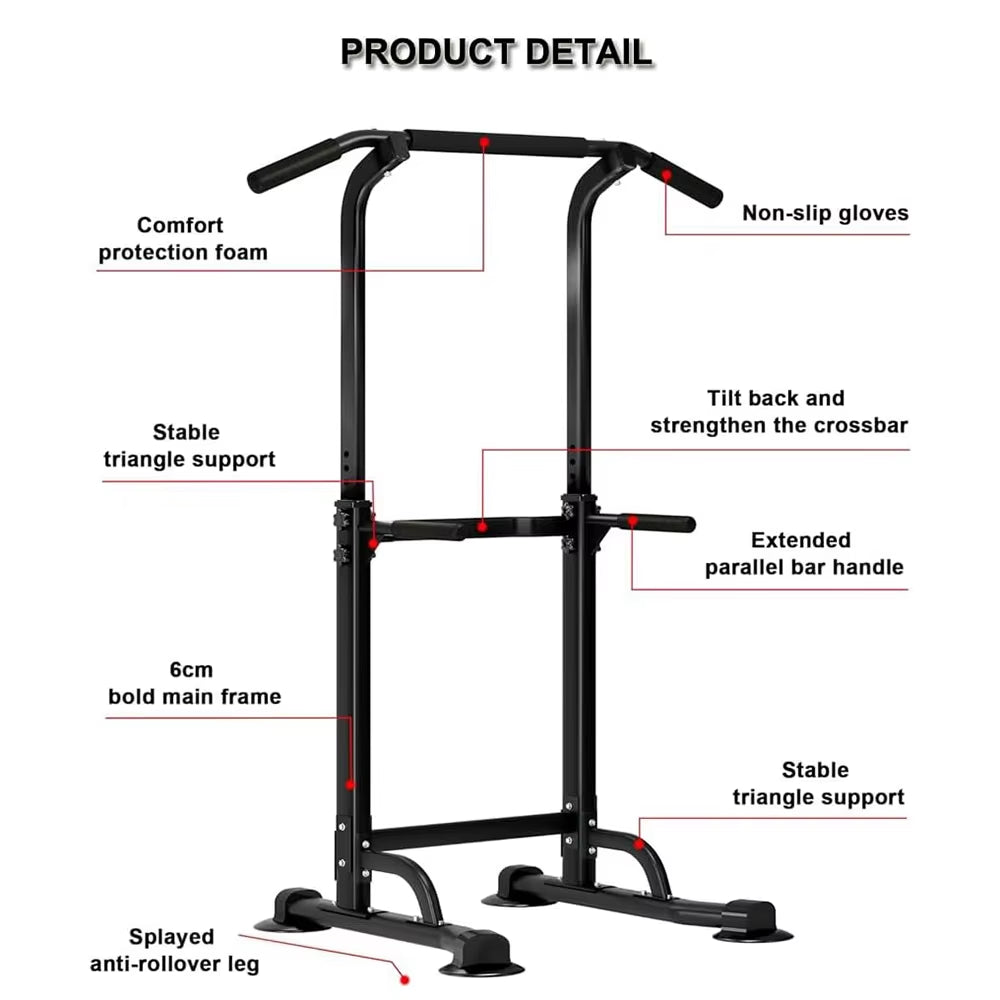 Multifunctional Indoor Adult Horizontal Bar Freestanding Training Pull-Up Rack Fitness Equipment Single Bar Rack Pull-Up