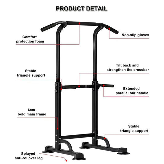 Multifunctional Indoor Adult Horizontal Bar Freestanding Training Pull-Up Rack Fitness Equipment Single Bar Rack Pull-Up