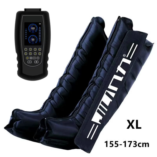 Pressotherapy Air Compression Foot Muscle Massager Leg Recovery Boots Lymphatic Drainage Machine Relax Physiotherapy 8 Chamber