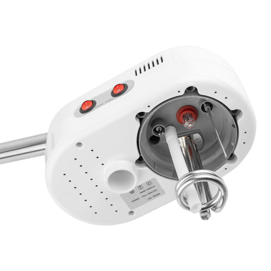 ABS Shell PC Water Cup Cross Iron Pin with 3X Magnifying Glass White Spray Machine