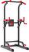 Power Tower Dip Station,Multi-Function Pull up Adujustable Height up 85.5