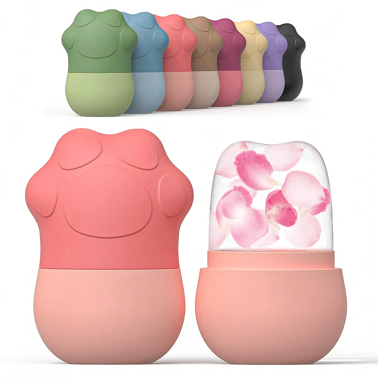 Silicone Ice Face Roller, Beauty Face Ice Roller,Ice Roller for Face, Eye and Neck