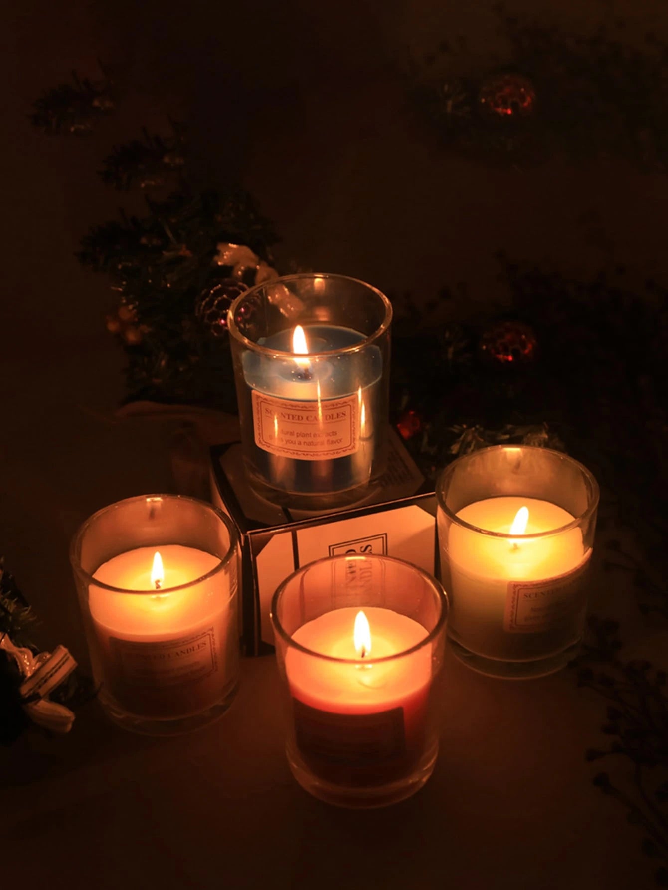 Scented Candles Home Bedroom Romantic Candles Incense Birthday Gift Fragrance