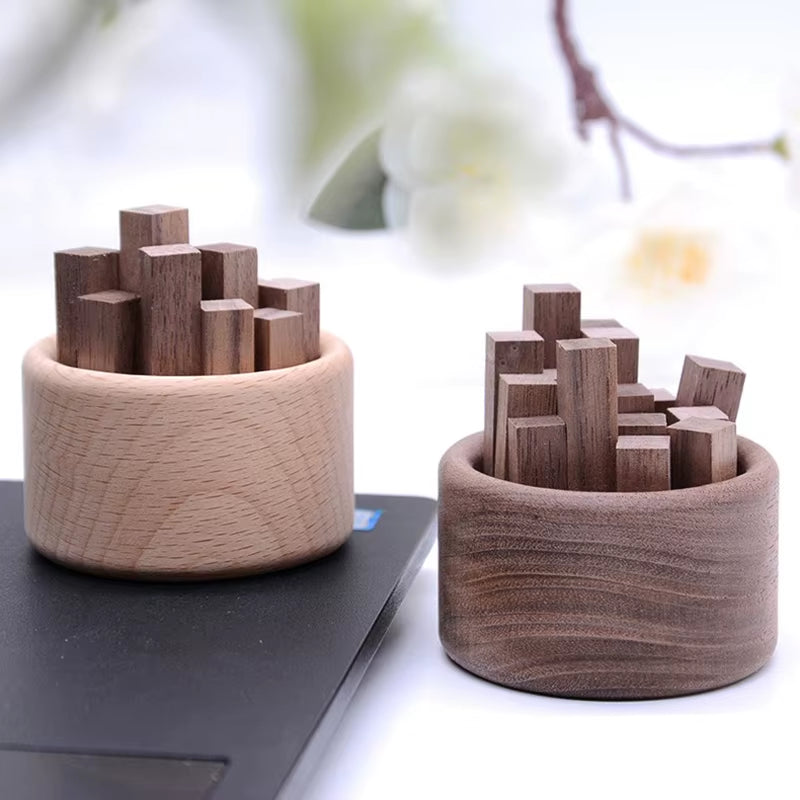 Small Woodpile Fireless Aromatherapy Essential Oil Diffuser Wood Bedroom Home Indoor Diffuser Stone Ornaments