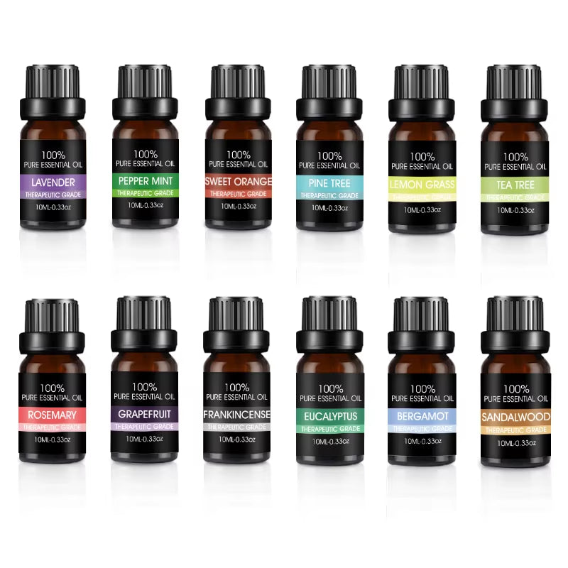Pure Aromatherapy Essential Oils Set Diffuser Essential Oil Organic Essential Oil Pure (10Ml)